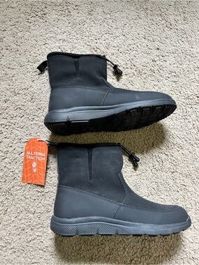 Women's New All Jumbu Terra Traction Ankle Boots Black Size 9M US Winter